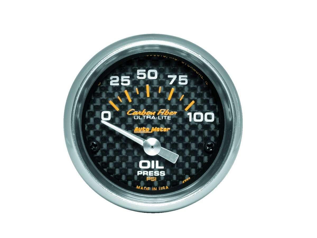 C/F 2-1/16in Oil Pressure Gauge 0-100PSI - Burlile Performance Products