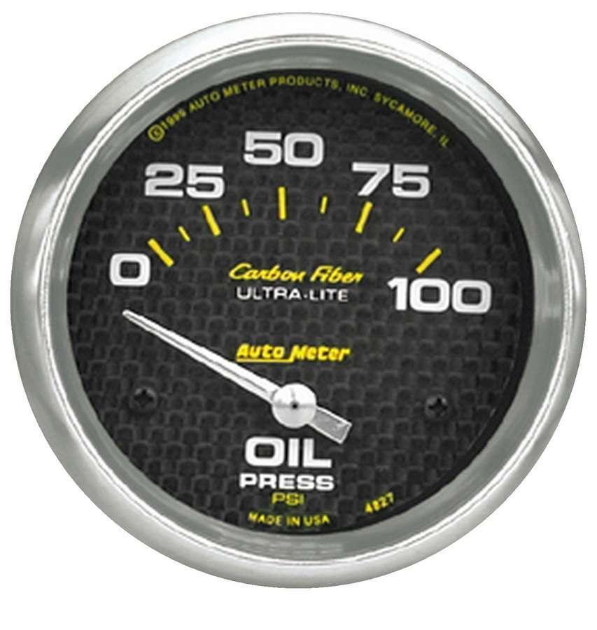 C/F 2-5/8in Oil Pressure Gauge 0-100PSI - Burlile Performance Products