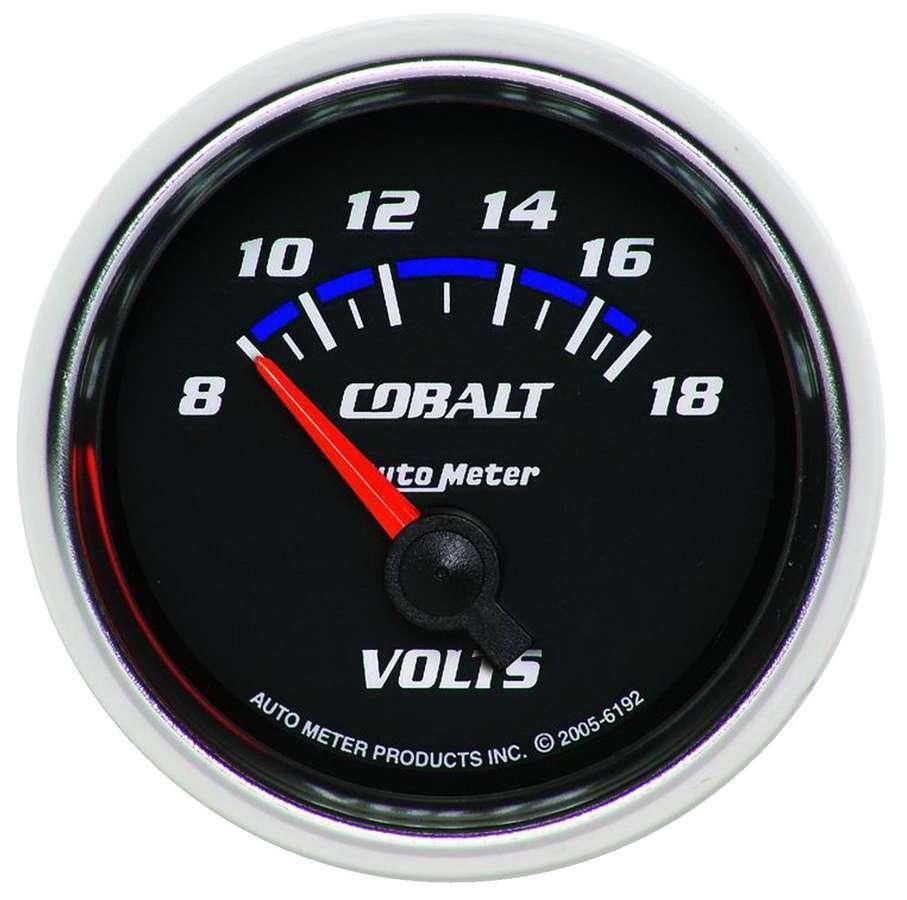 2-1/16in C/S Voltmeter Gauge 8-18 Volts - Burlile Performance Products