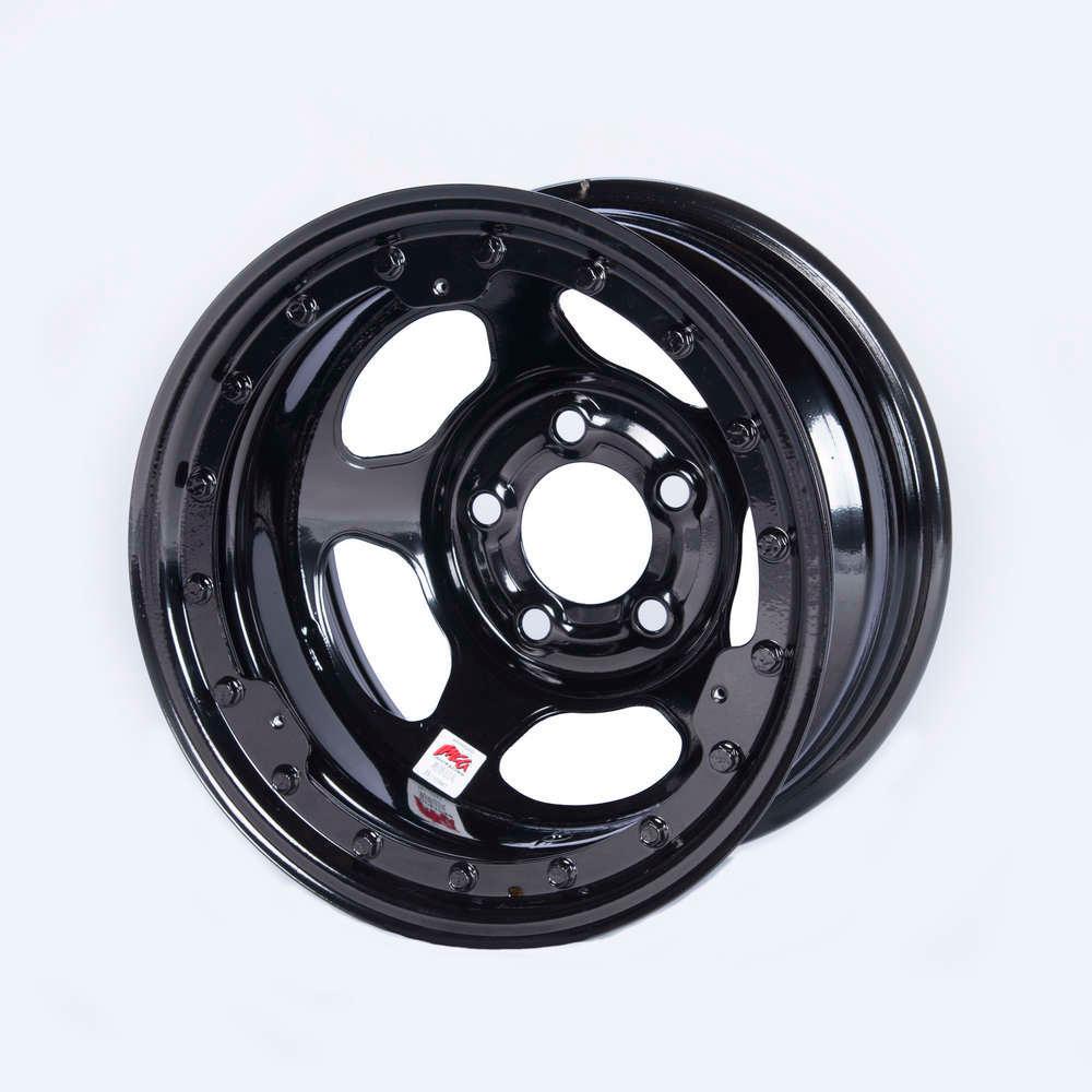 15x8 IMCA Black Beadlock Inertia 5x5 - Burlile Performance Products