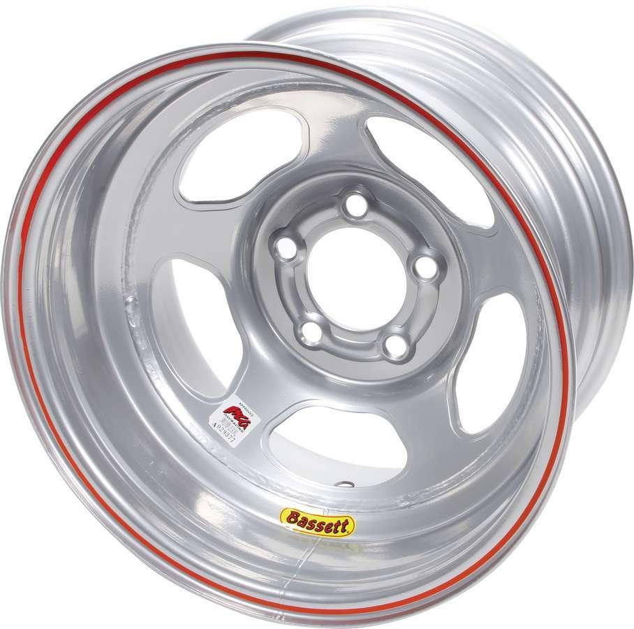 15x8 IMCA Silver Inertia 5x4.75 - Burlile Performance Products