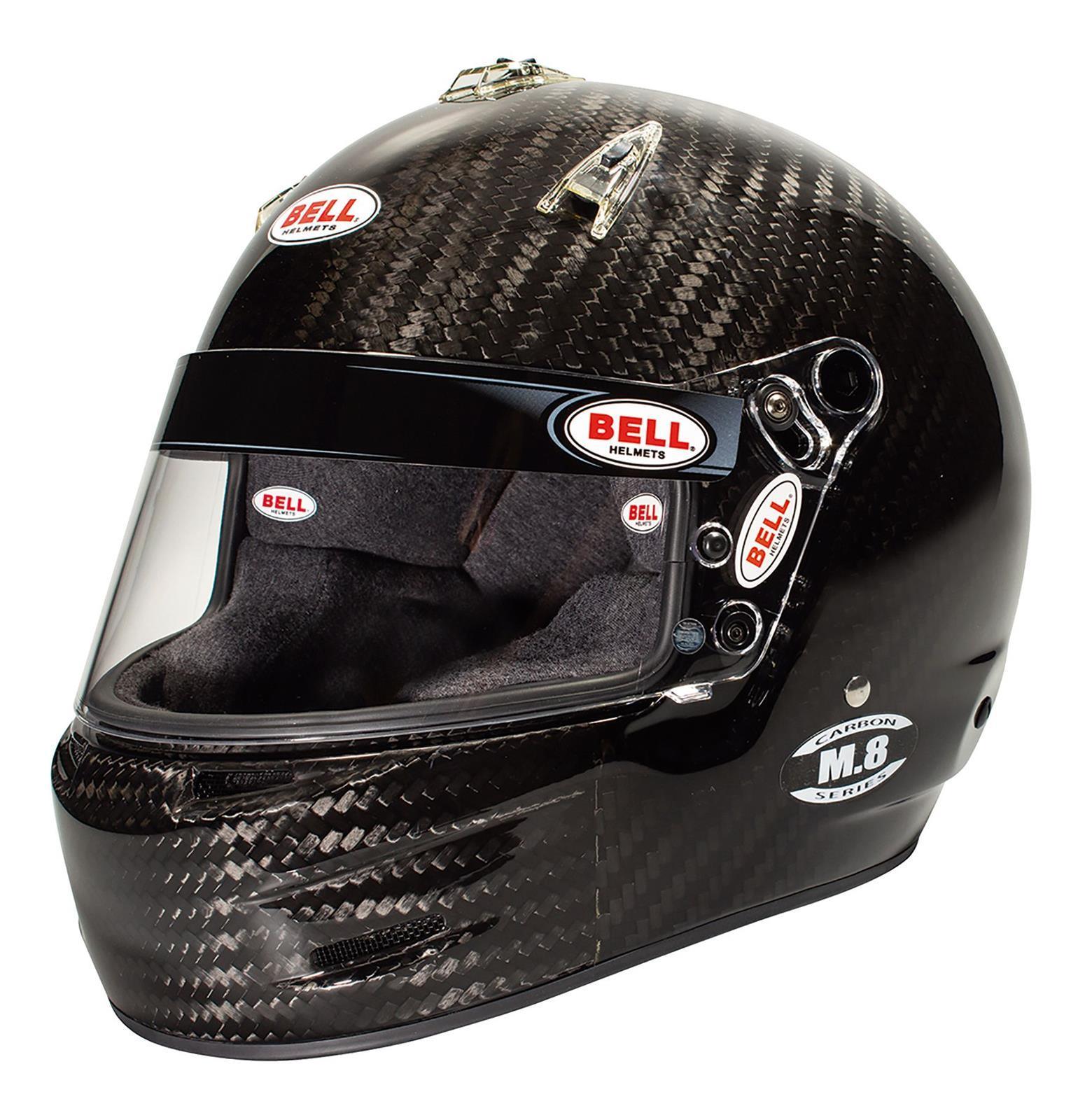 Helmet M8 7-3/8+ / 59+ Carbon SA2020/FIA8859 - Burlile Performance Products