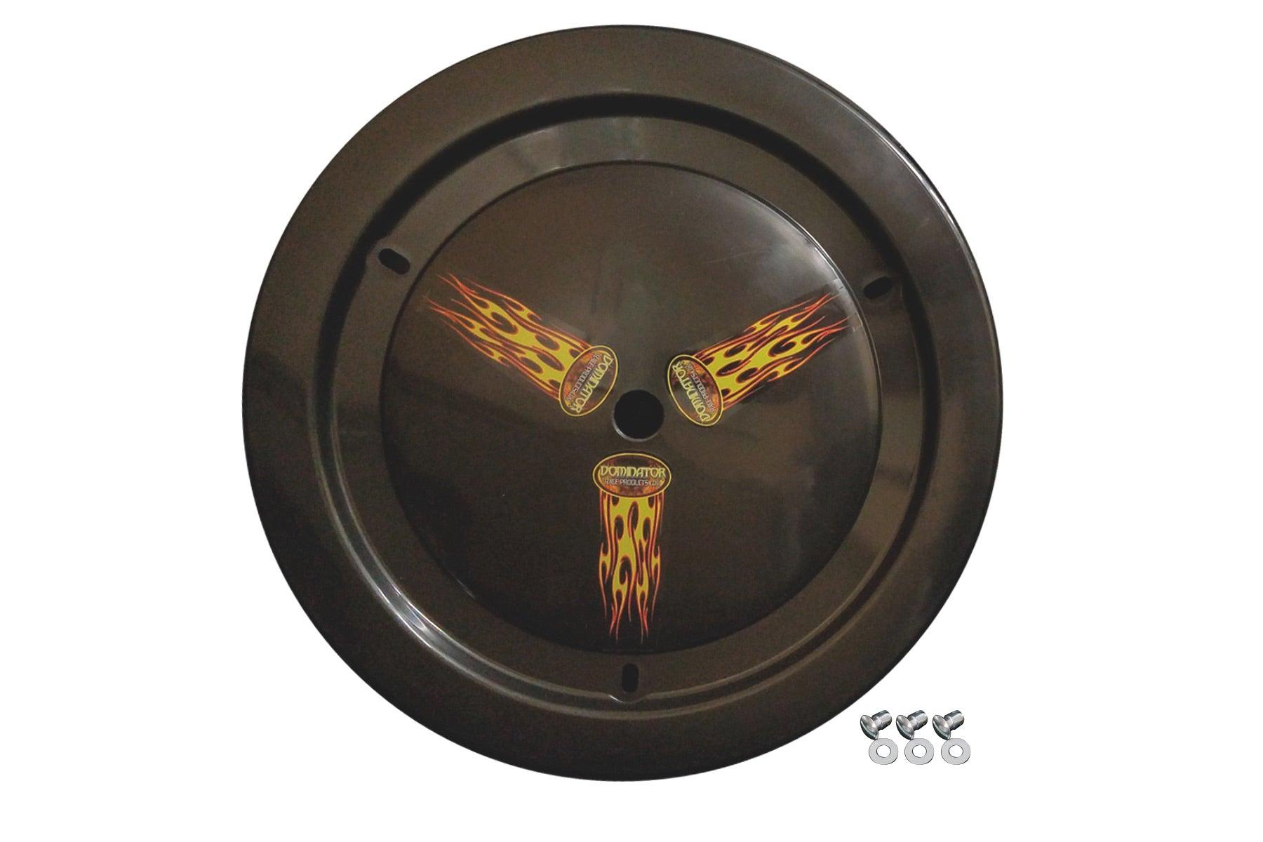 Wheel Cover Dzus-On Black Real Style - Burlile Performance Products