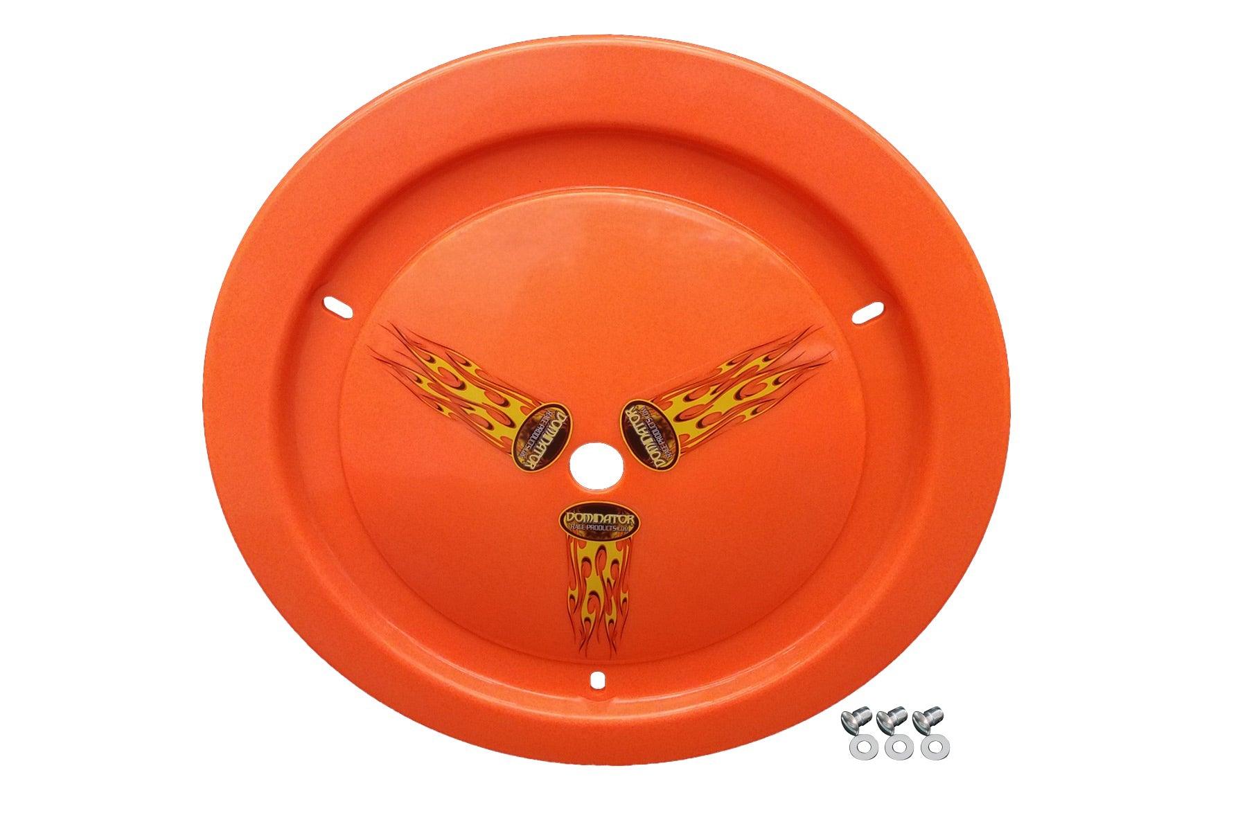 Wheel Cover Dzus-On Fluo Orange Real Style - Burlile Performance Products