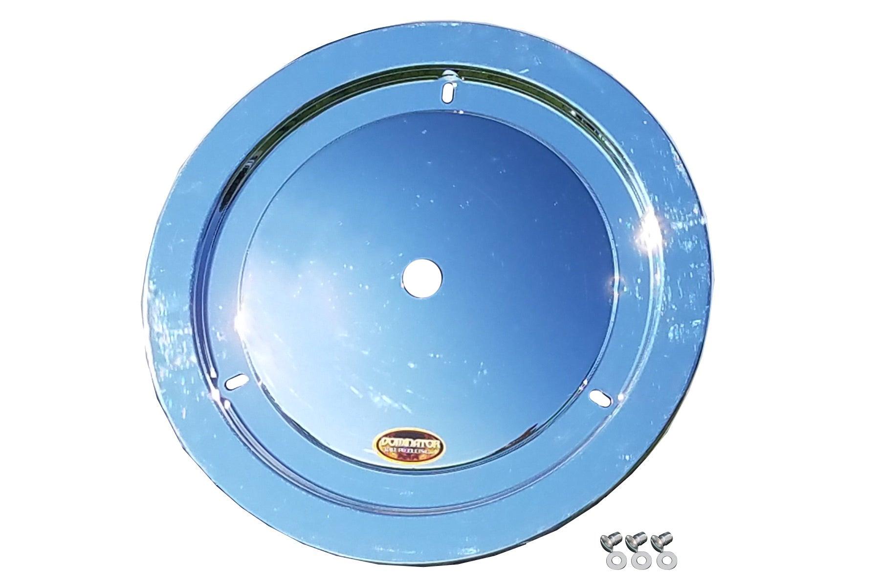 Wheel Cover Dzus-On Chrome - Burlile Performance Products