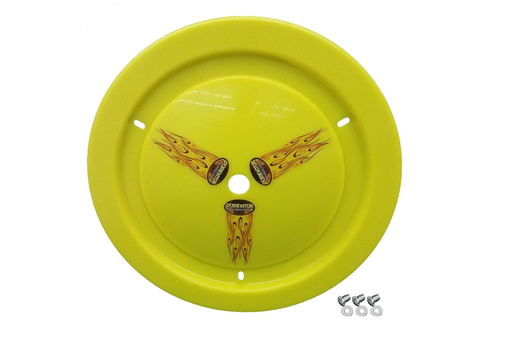 Wheel Cover Dzus-On Fluo Yellow - Burlile Performance Products