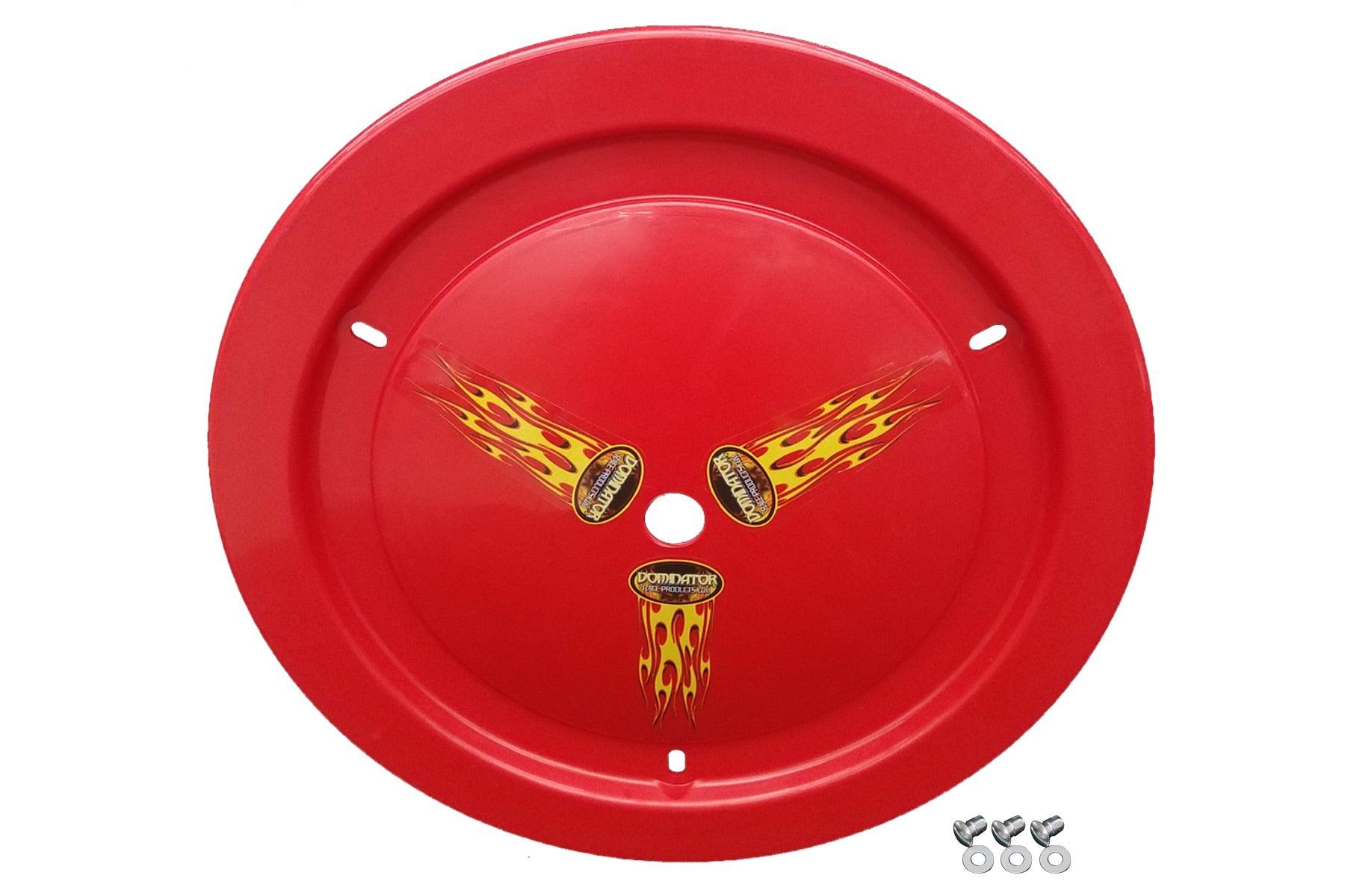 Wheel Cover Dzus-On Red - Burlile Performance Products