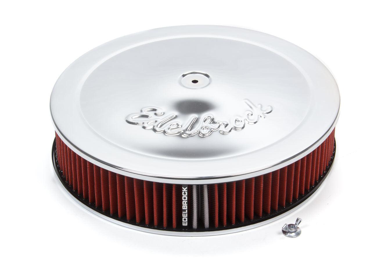 Pro-Flow Air Cleaner Kit 14in x 3in Chrome - Burlile Performance Products