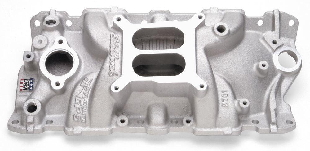 SBC Performer EPS Manifold - 262-400 - Burlile Performance Products