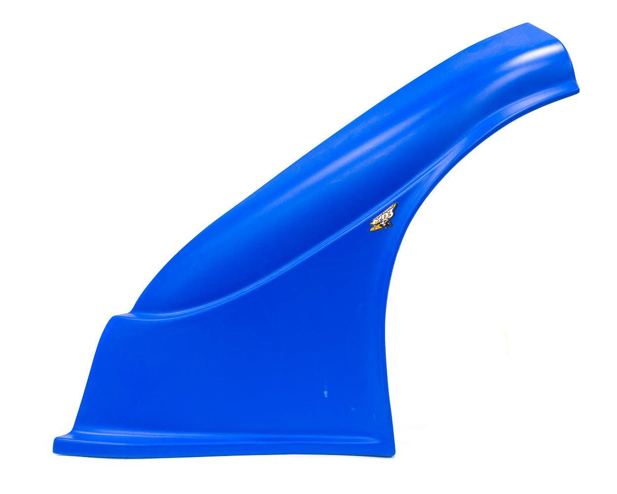MD3 Plastic Dirt Fender Chevron Blue Old Style - Burlile Performance Products