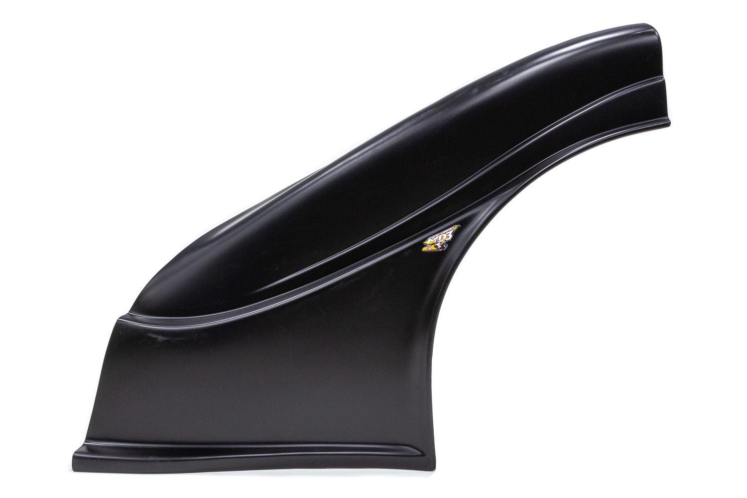 MD3 Plastic Dirt Fender New Black New Style - Burlile Performance Products