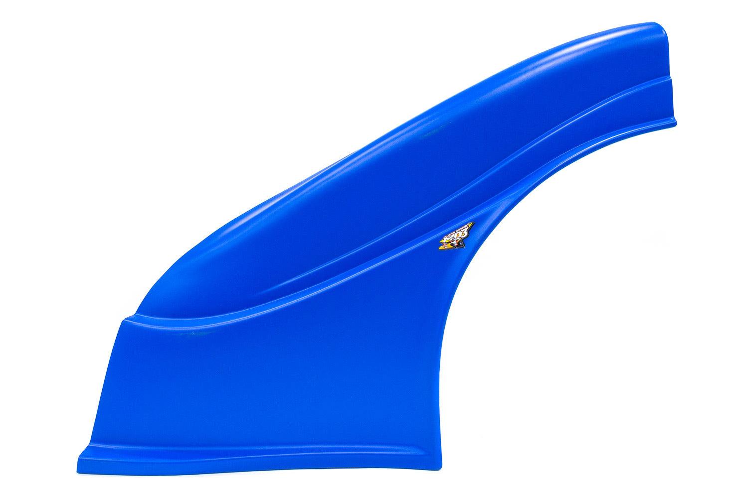 MD3 Plastic Dirt Fender Chevron Blue New Style - Burlile Performance Products