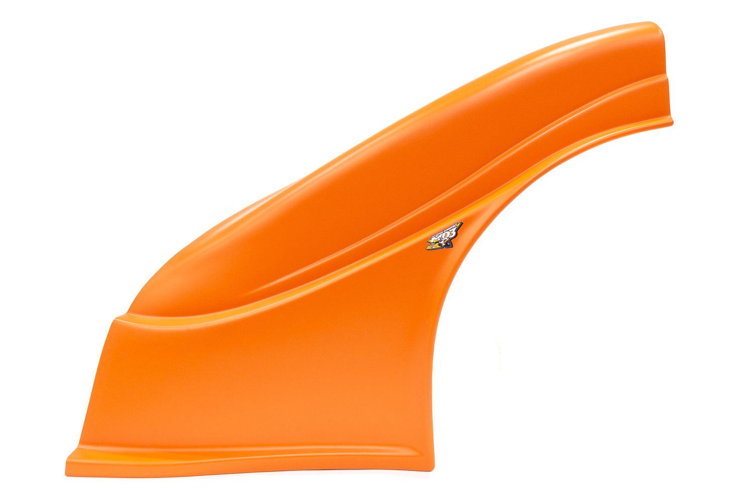 MD3 Plastic Dirt Fender Orange New Style - Burlile Performance Products