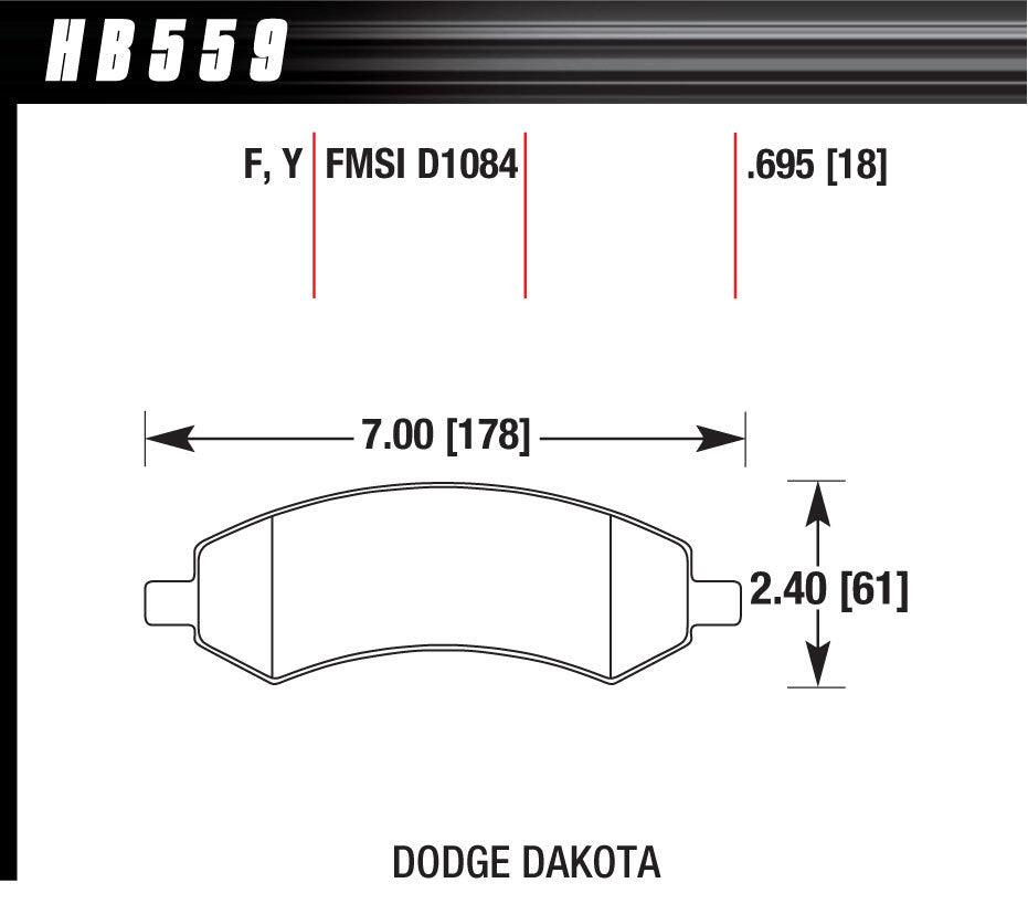 Performance Street Brake Pads (4) - Burlile Performance Products