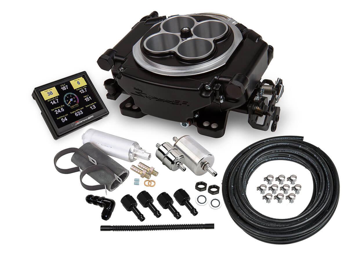 Sniper EFI Master Kit Black Finish - Burlile Performance Products