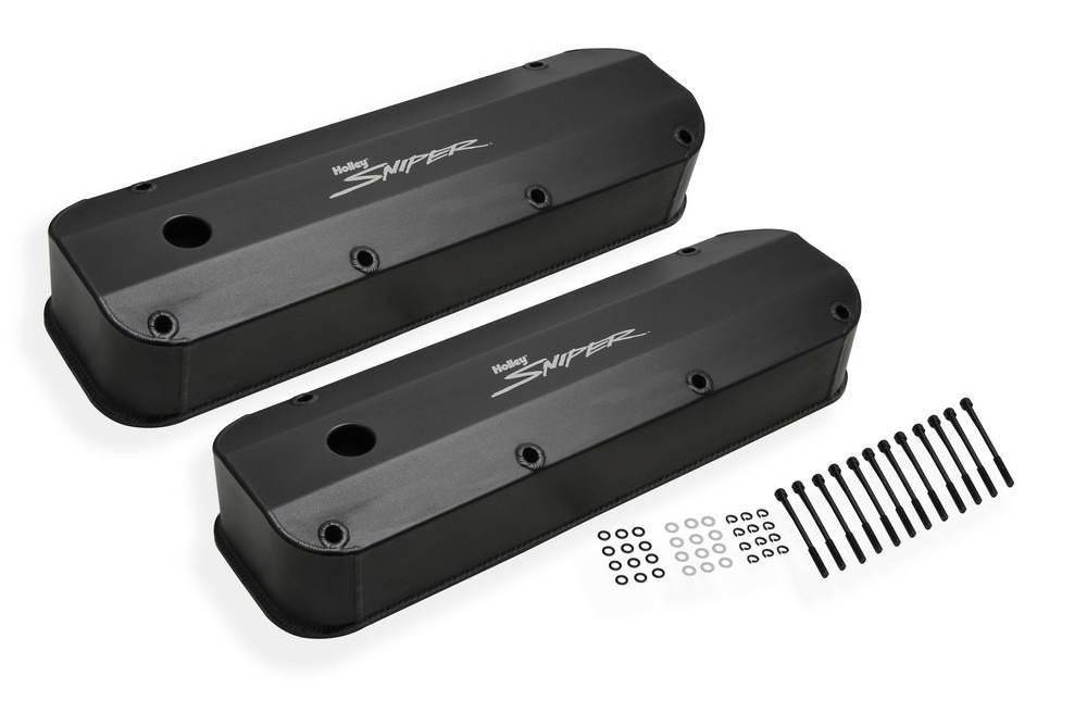 Sniper Fabricated Valve Covers BBF 429/460 Tall - Burlile Performance Products