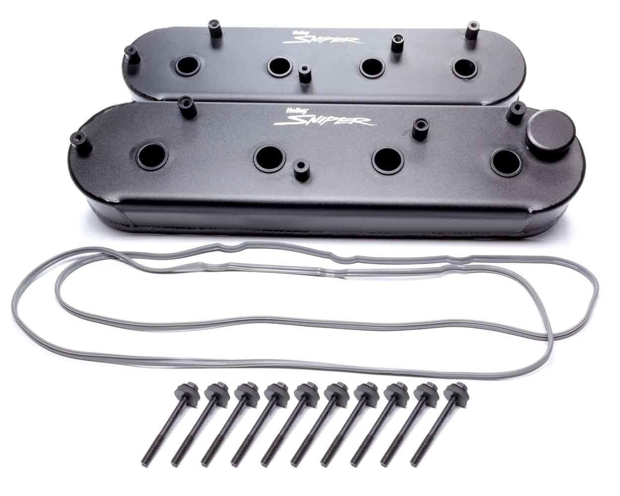 Sniper Fabricated Valve Covers SGM LS Tall - Burlile Performance Products
