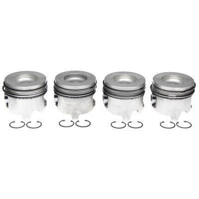 Piston Set w/Rings 4pk GM 6.6L Duramax LH - Burlile Performance Products