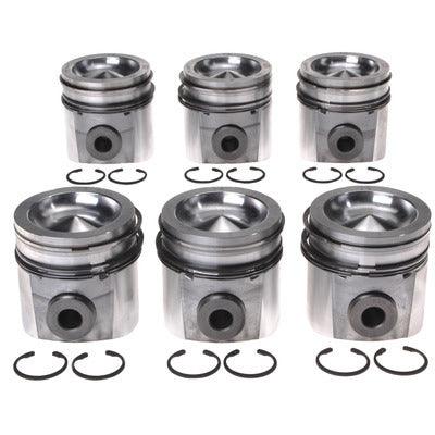 Piston Set w/Rings Dodge 5.9L Cummins 6pk - Burlile Performance Products