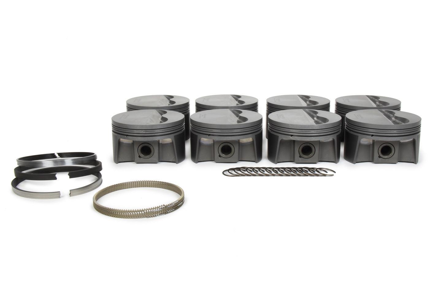 SBF PowerPak F/T Piston Set 4.040 Bore - Burlile Performance Products