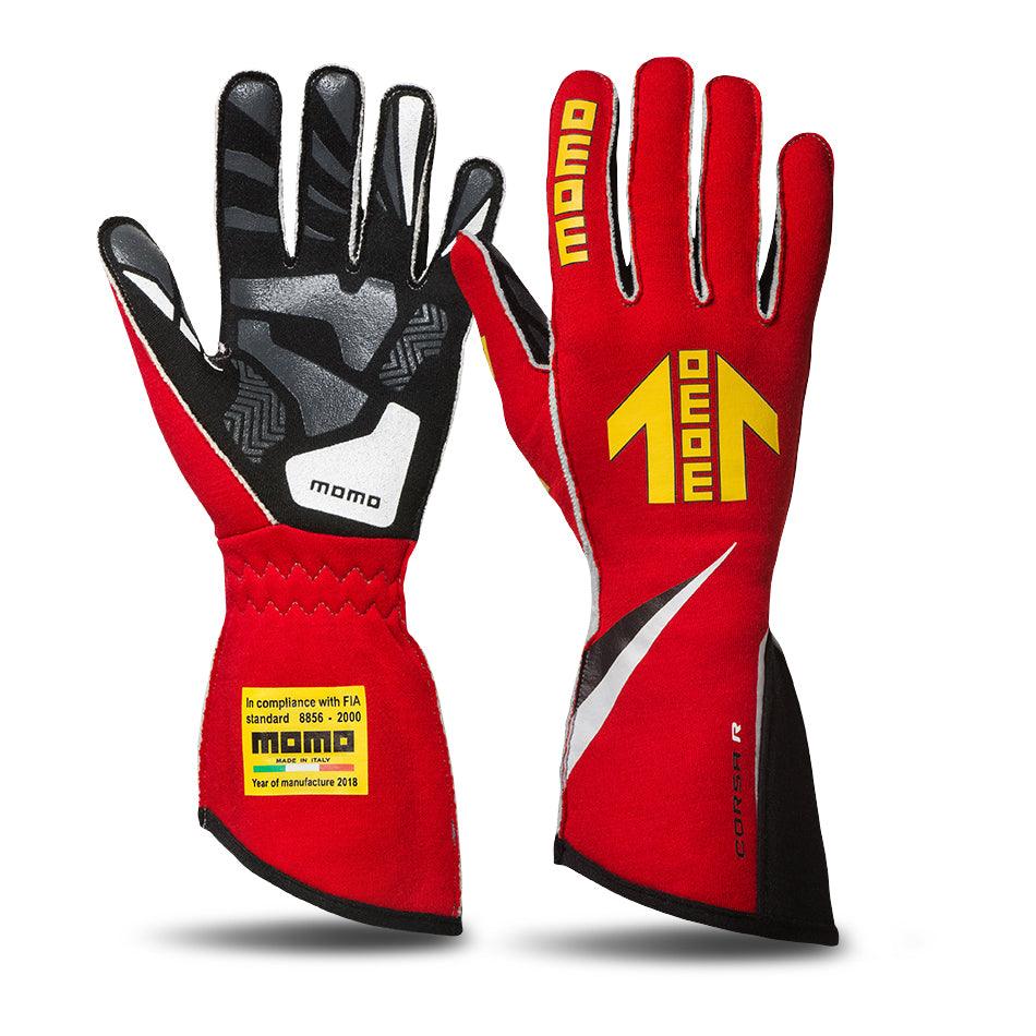 Corsa R Gloves External Stitch Precurved Large - Burlile Performance Products