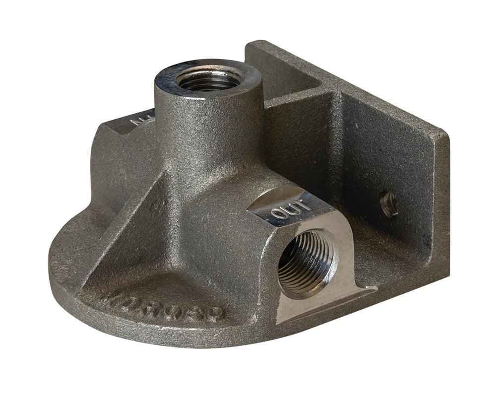Chevy Oil Filter Mount - Burlile Performance Products