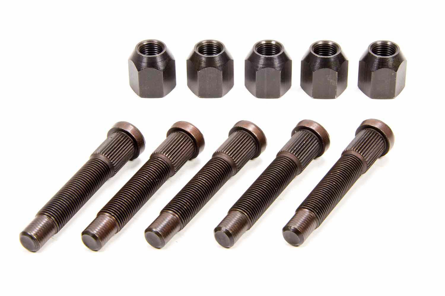 Wheel Stud & Lug Nut Kit (5pk) 1/2-20x3 - Burlile Performance Products