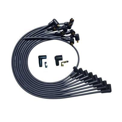 Ultra Plug Wire Set SBC Over V/C Black - Burlile Performance Products