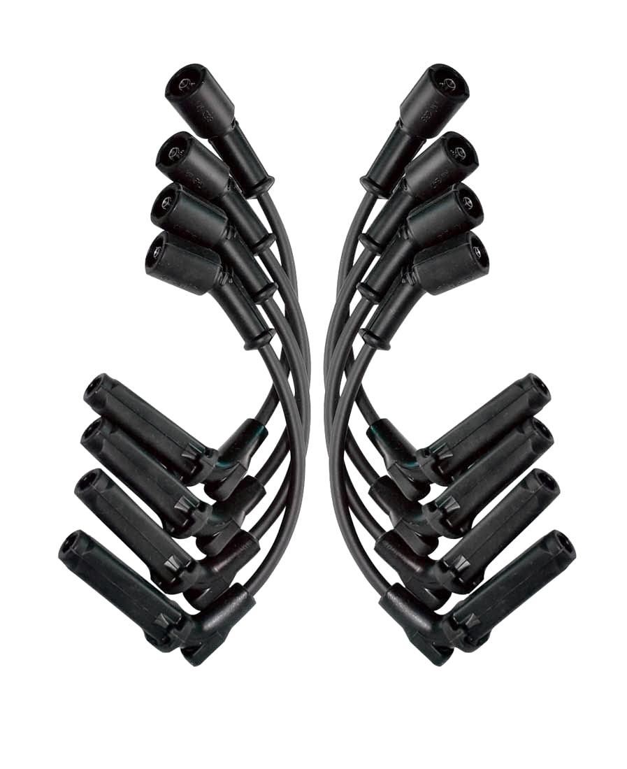 Ultra Plug Wire Set GM LS 11.0 Long Black - Burlile Performance Products