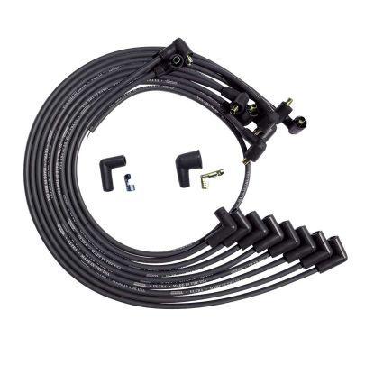 Ultra Plug Wire Set BBC Under V/C Black - Burlile Performance Products