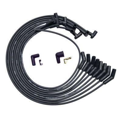 Ultra Plug Wire Set BBC Under V/C Black - Burlile Performance Products