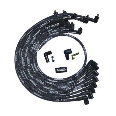 Ultra Plug Wire Set SBC Over V/C Black - Burlile Performance Products