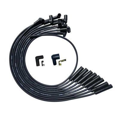 Ultra Plug Wire Set BBC Over V/C Black - Burlile Performance Products