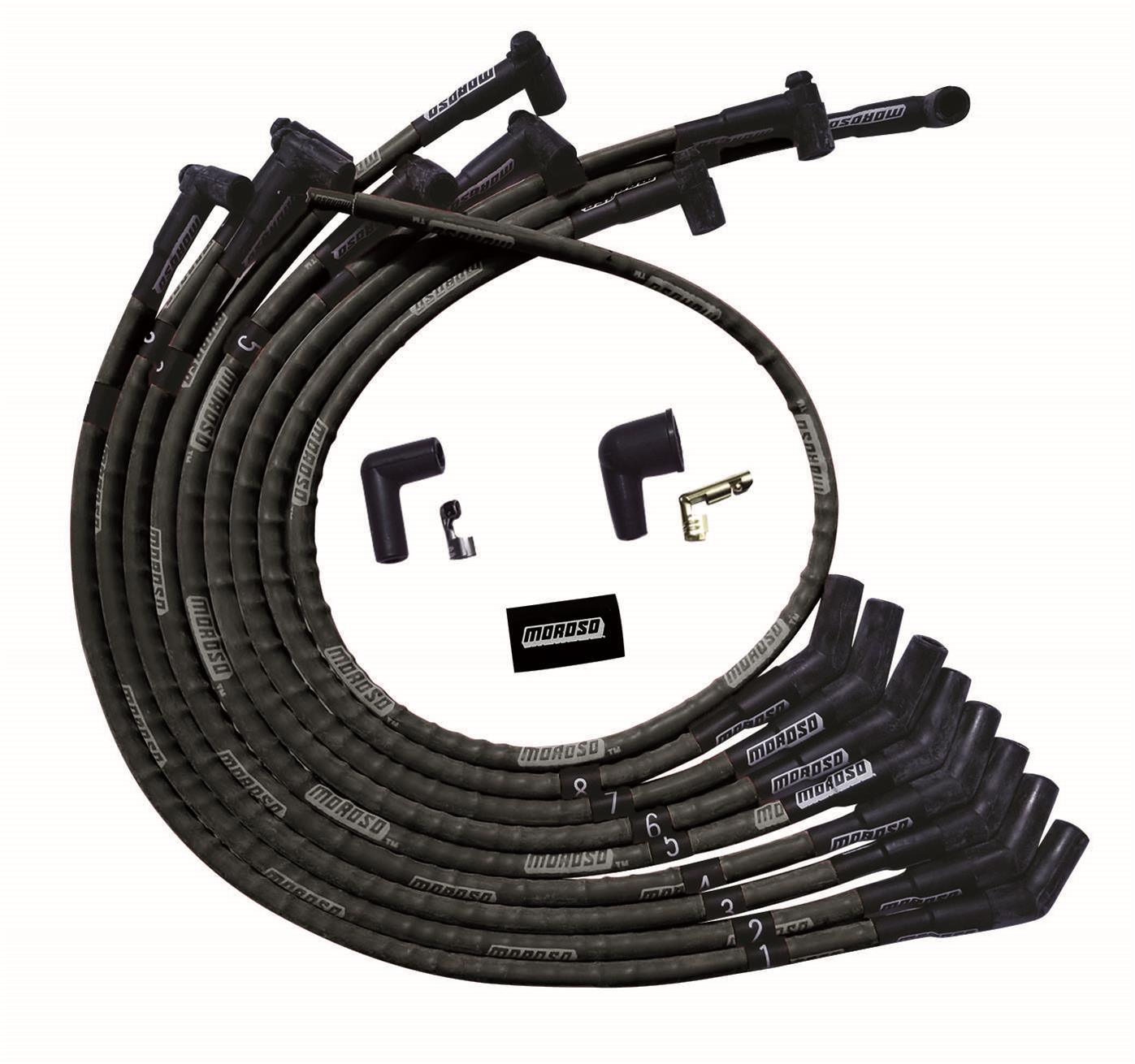 Ultra Plug Wire Set SBF 260-302 Black - Burlile Performance Products
