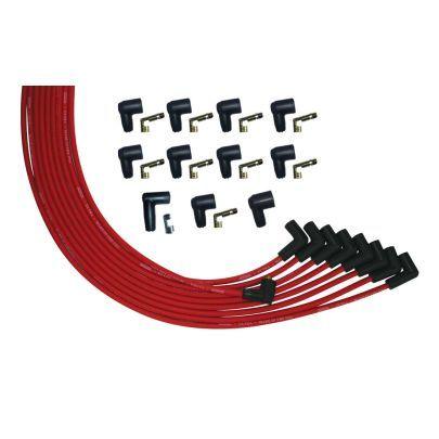 Ultra Plug Wire Set Universal V8 Red - Burlile Performance Products
