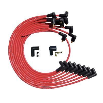 Ultra Plug Wire Set SBC Over V/C Red - Burlile Performance Products