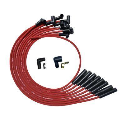 Ultra Plug Wire Set BBC Over V/C Red - Burlile Performance Products