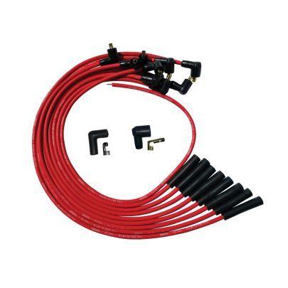 Ultra Plug Wire Set BBC Over V/C Red - Burlile Performance Products