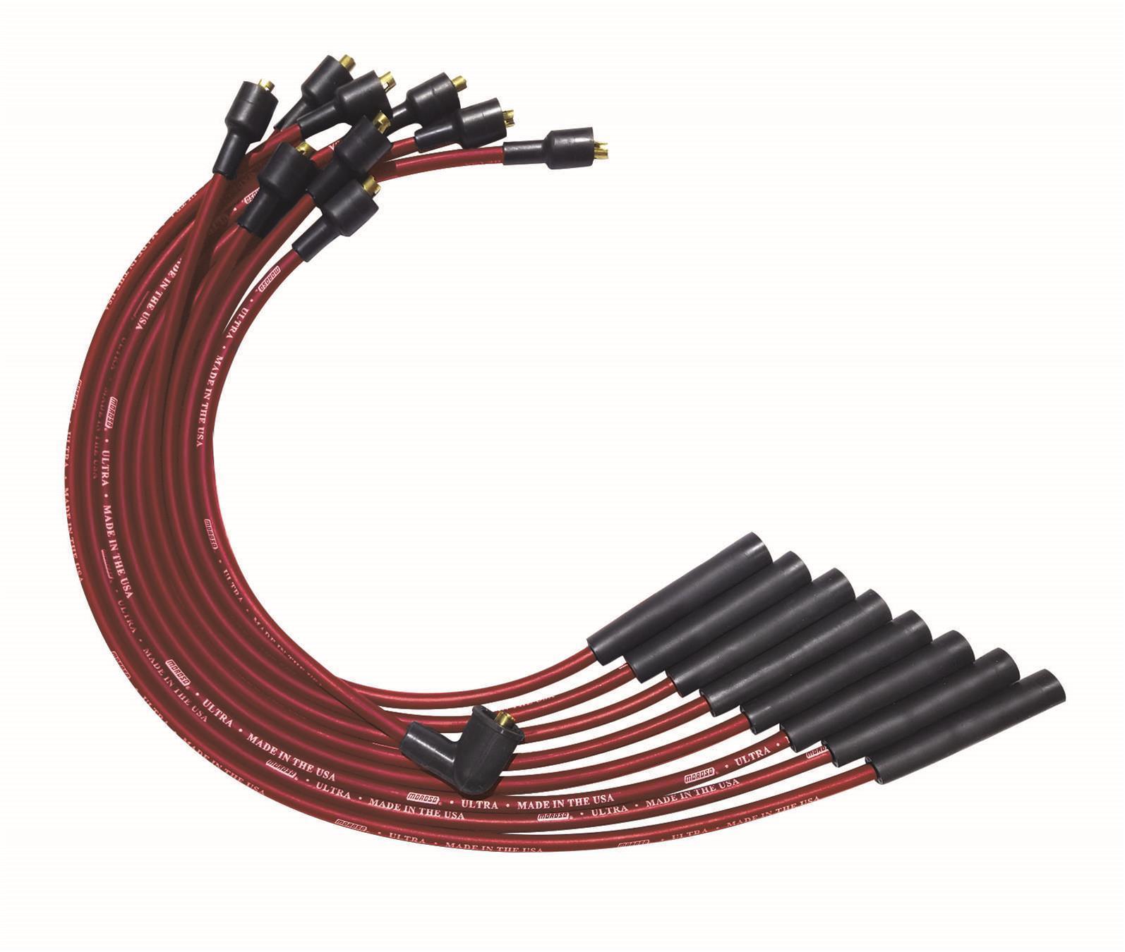 Ultra Plug Wire Set SBM 273-360 Red - Burlile Performance Products