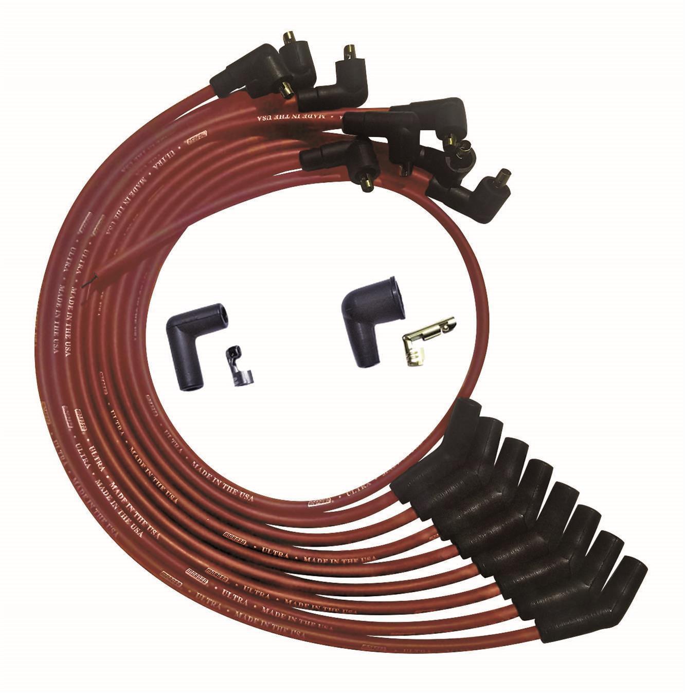 Ultra Plug Wire Set SBF 260-302 Red - Burlile Performance Products