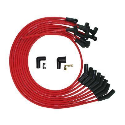 Ultra Plug Wire Set SBF 351W Red - Burlile Performance Products