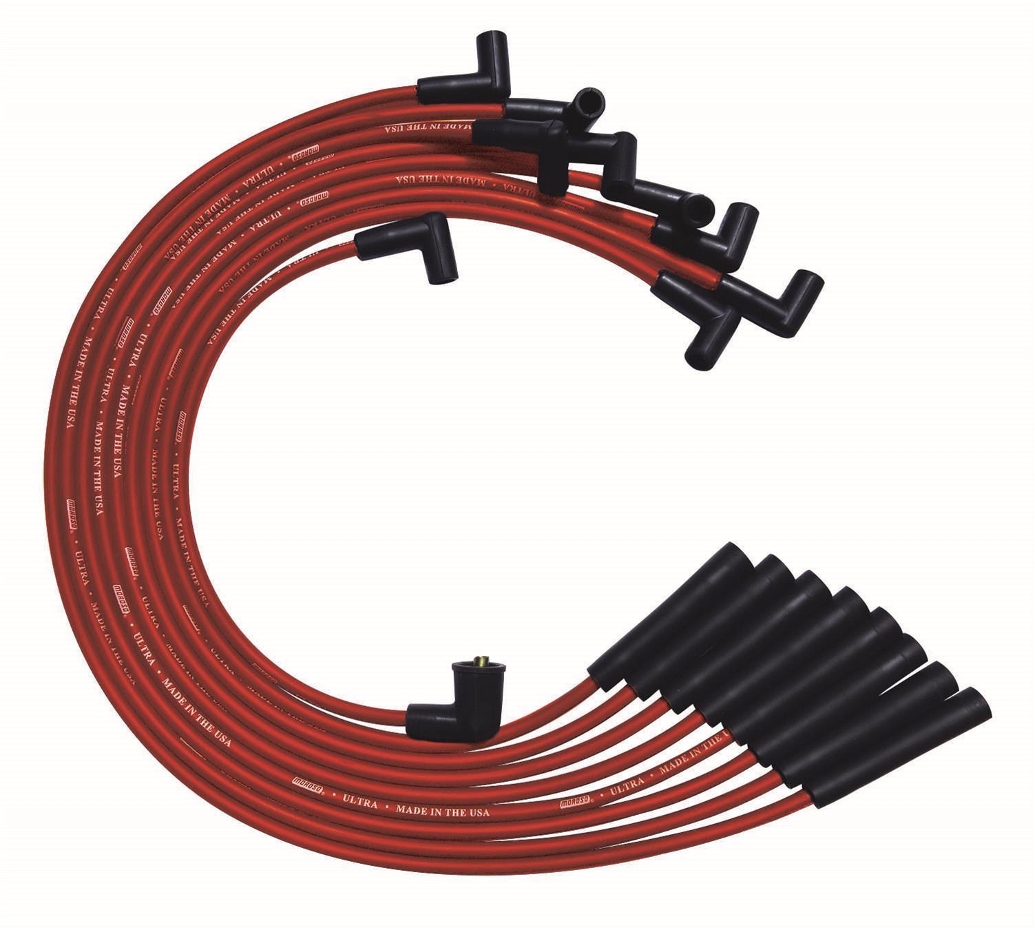 Ultra Plug Wire Set BBF Red - Burlile Performance Products
