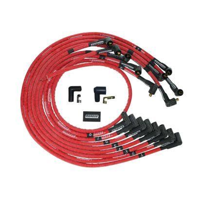 Ultra Plug Wire Set SBC Under V/C Red - Burlile Performance Products