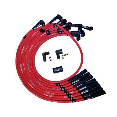 Ultra Plug Wire Set BBC Over V/C Red - Burlile Performance Products