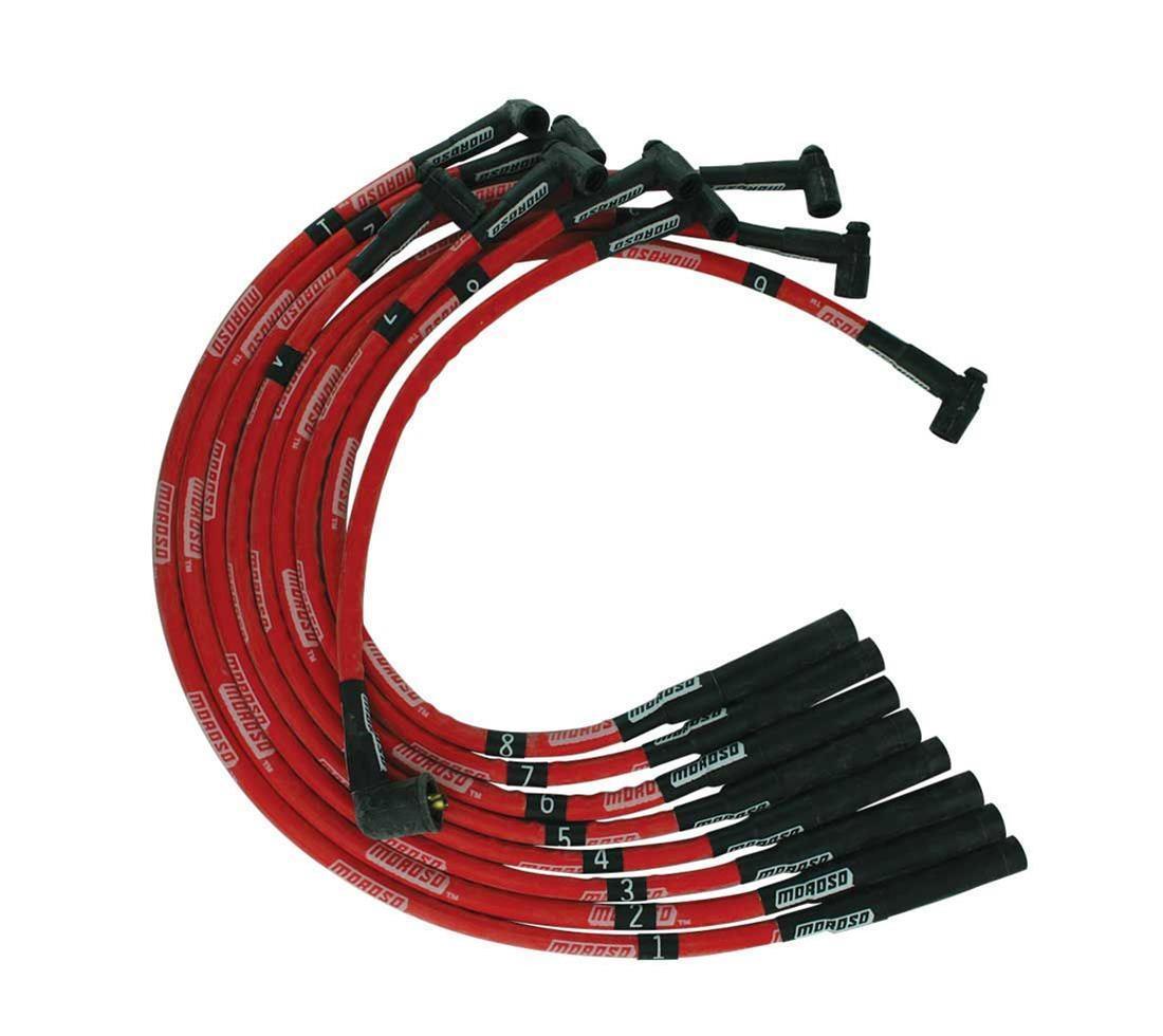 Ultra Plug Wire Set SBM 273-360 Red - Burlile Performance Products