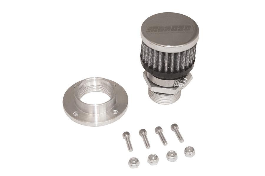Valve Cover Breather Kit Bolt In Style - Aluminum - Burlile Performance Products