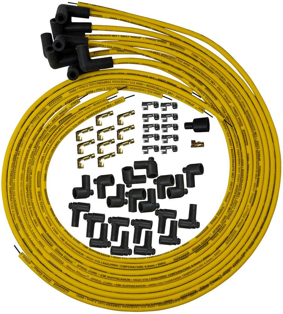 Blue Max Ignition Wire Set - Yellow - Burlile Performance Products