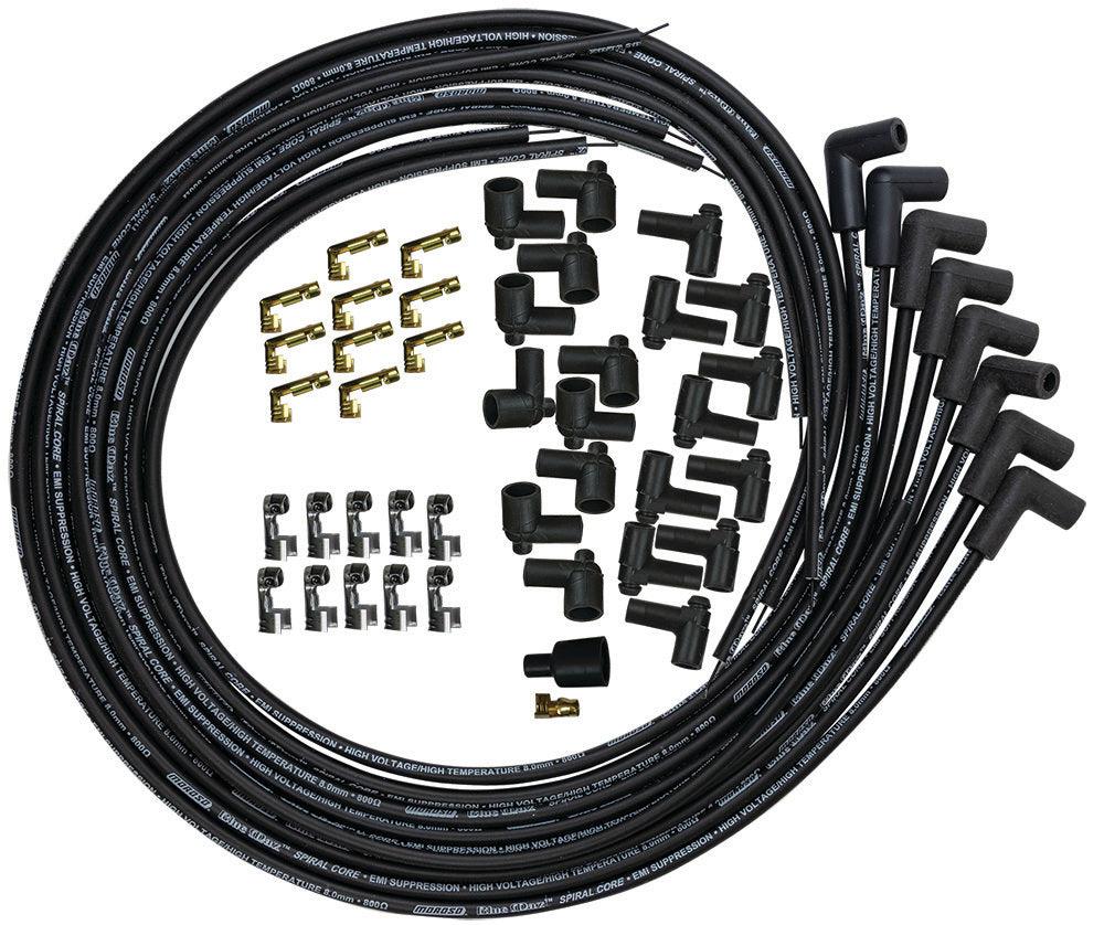 Blue Max Ignition Wire Set - Black - Burlile Performance Products