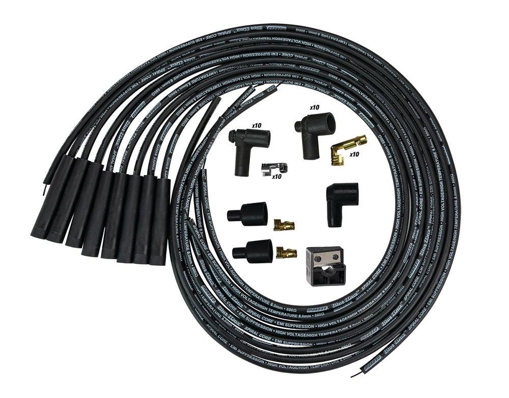 Blue Max Ignition Wire Set - Black - Burlile Performance Products