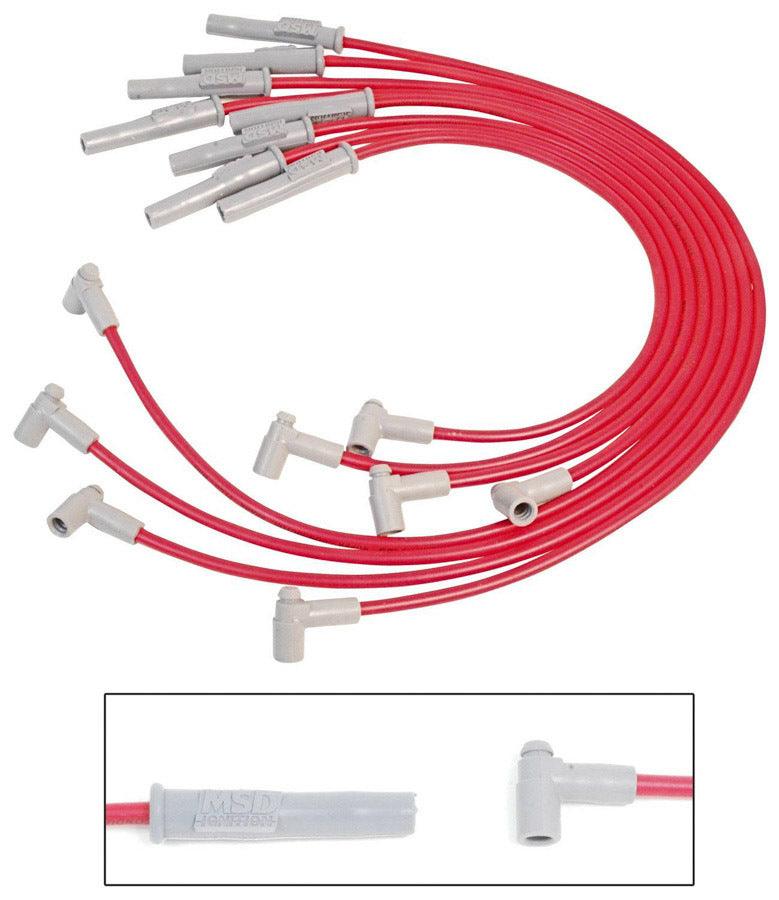 8.5MM Spark Plug Wire Set - Red - Burlile Performance Products